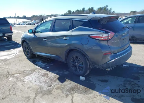 2017 Nissan Murano Sv z USA, uszkodzony, nr VIN 5N1AZ2MH9HN148275